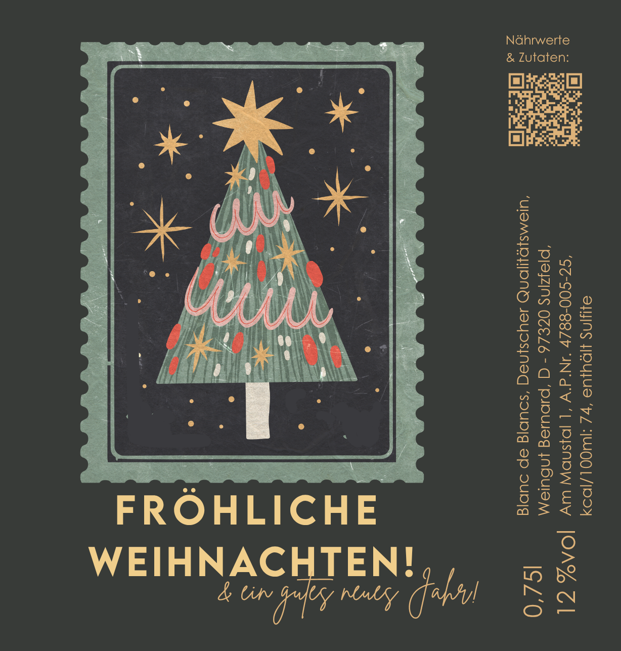Weihnachtswein ;) Blanc de Blancs